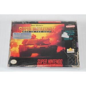 Garry Kitchen's Super Battletank: War in the Gulf (SNES) no manual
